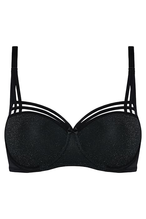 DAME DE PARIS BLACK AND SILVER LUREX by Marlies Dekkers