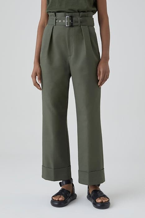 SHANNAH PANTS PINE GREEN by Closed