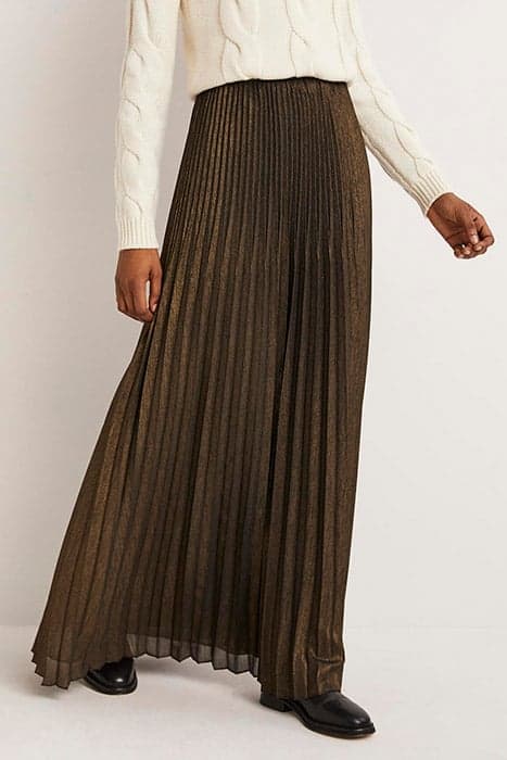 PLEATED PARTY MAXI SKIRT MLT by Boden