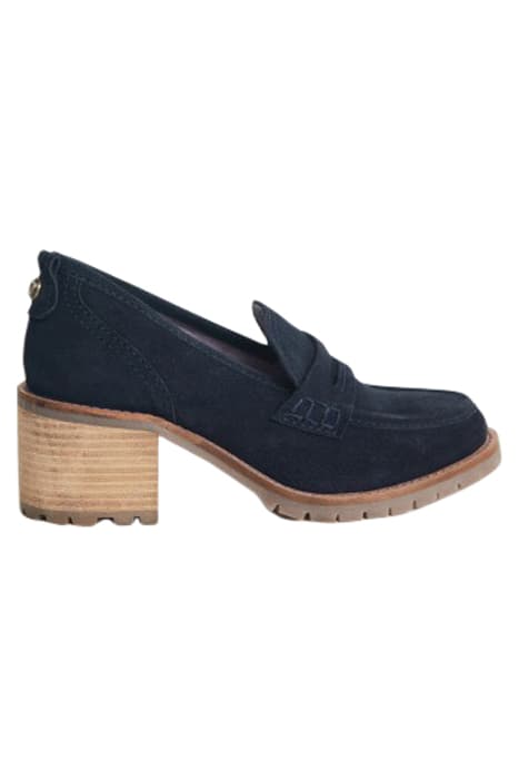 GIGI HEELED LOAFER DARK NAVY by White Stuff