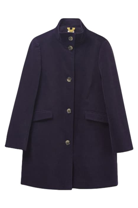 KARLA VELVET COAT DK PURPLE by White Stuff