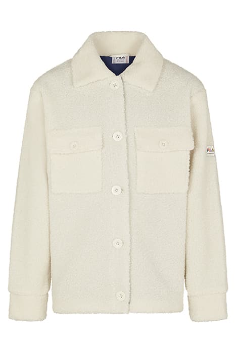 BÃŒTOW SHERPA JACKET EGRET by FILA