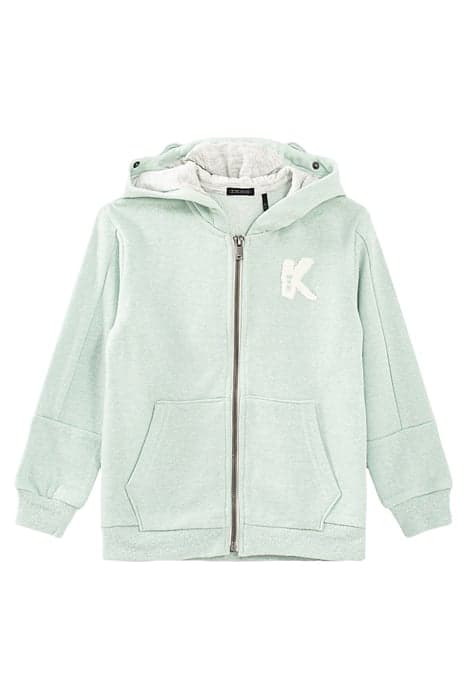 BOYS’ AQUA GOGGLE HOODED CARDIGAN by IKKS