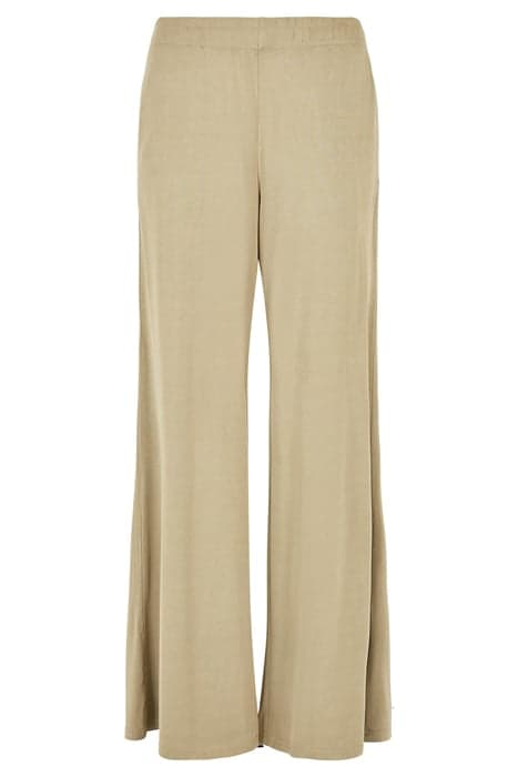 LADIES MODAL WIDE LEG PANTS KHAKI by Urban Classics