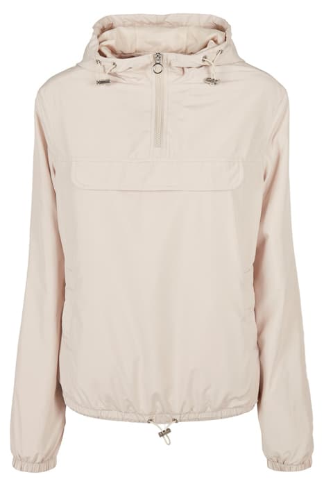 LADIES BASIC PULL OVER JACKET SOFTSEAGRASS by Urban Classics