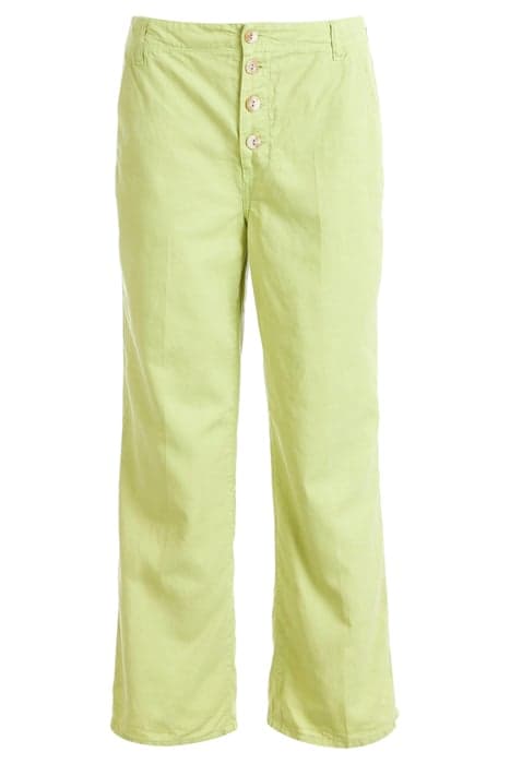 PANT FRONT BUTTON CLOSURE GREEN by River Woods