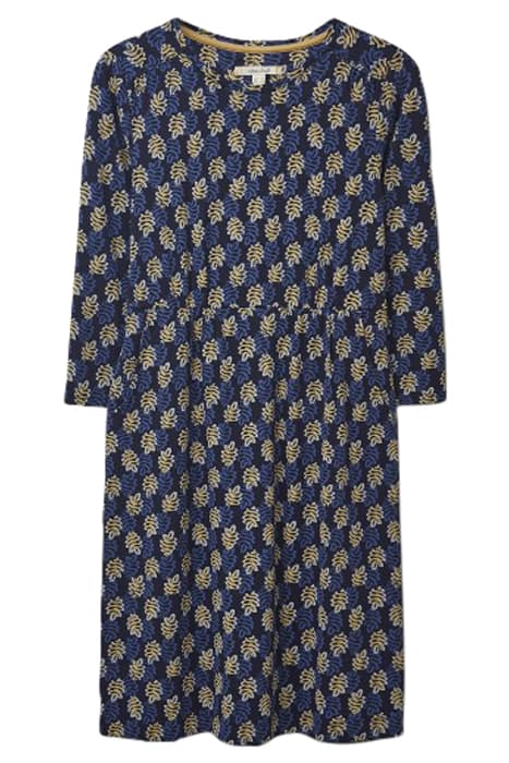 TALIA ECO VERO JERSEY DRESS NAVY MULTI by White Stuff