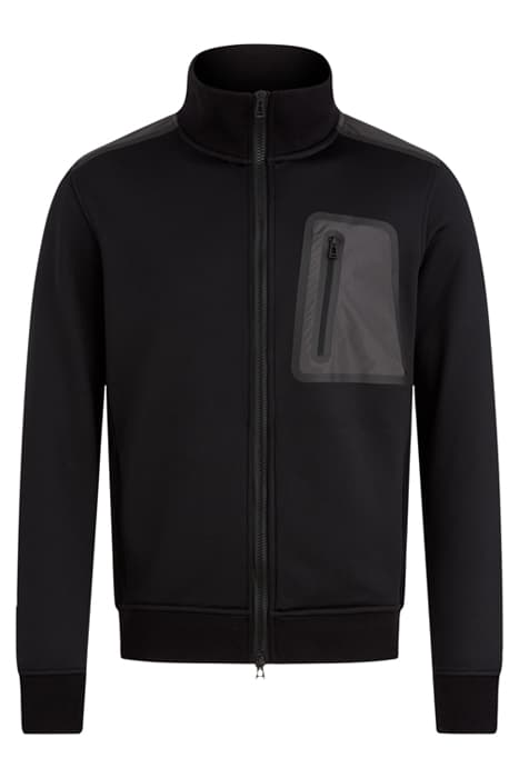 BEARING FULL ZIP BLACK by Belstaff