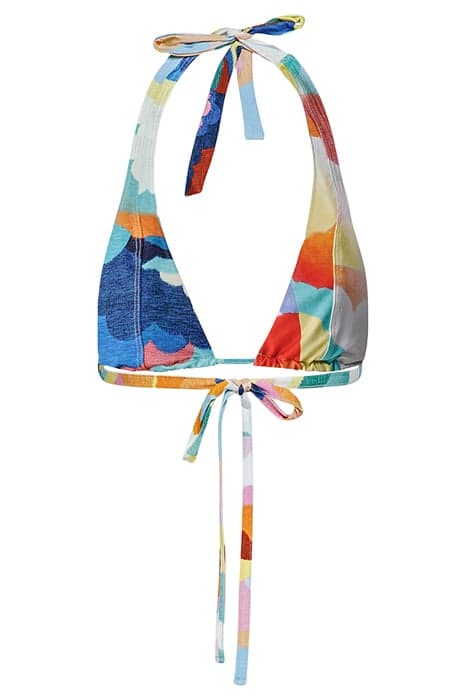 "UP ABOVE IN THE SKY" PRINT BIKINI TOP SUNSET by forte_forte