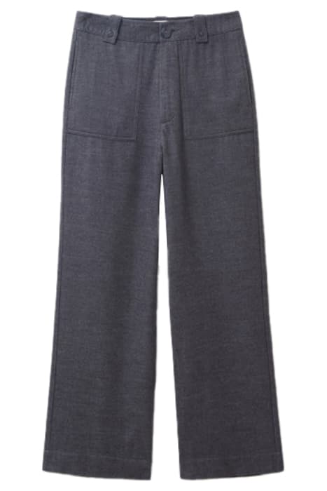 BELLE TWEEDY WIDE LEG TROUSER GREY MLT by White Stuff