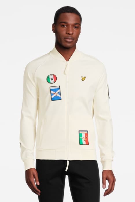 PANINI STICKER TRACKSUIT BOMBER STONE by Lyle & Scott