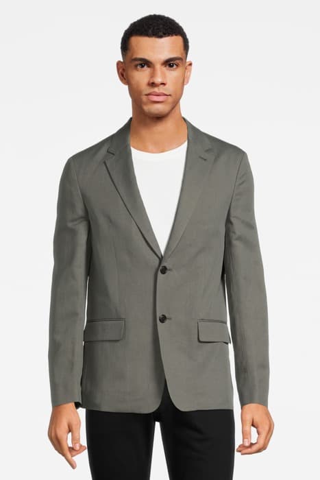 M. SIDNEY LINEN BLAZER GREEN GREY by Filippa K