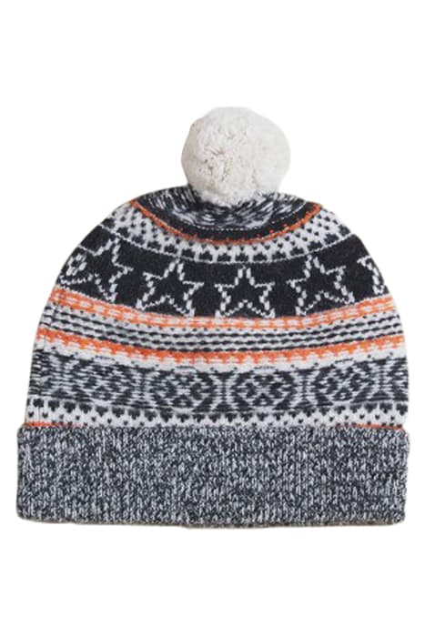 STAR FAIRISLE HAT NAT MLT by White Stuff