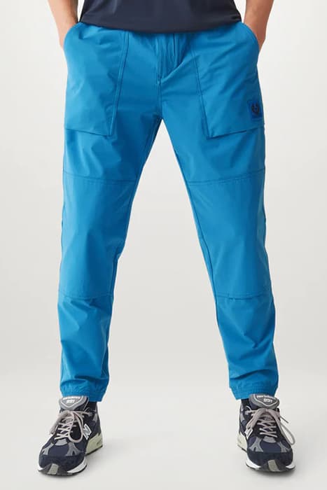 GRAYSTON TROUSERS OCEAN BLUE by Belstaff