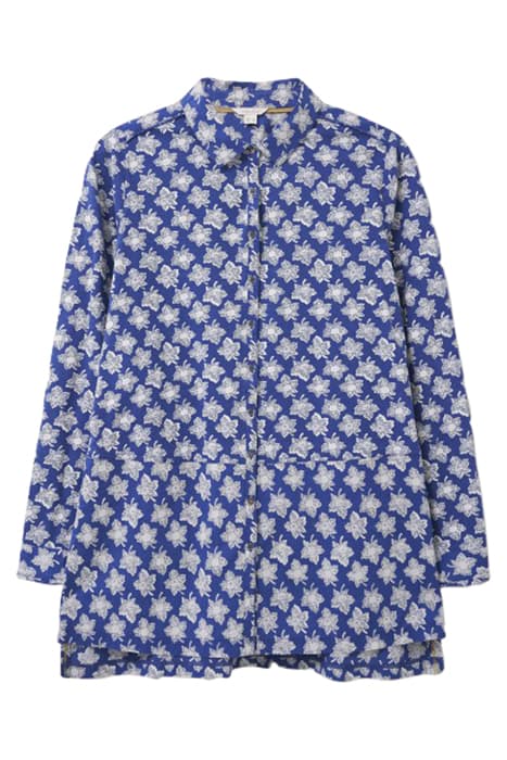 LOTTIE LONGLINE MIX SHIRT BLUE PR by White Stuff