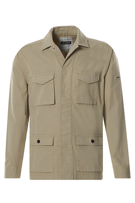 JORDI OVERSHIRT LICHTBEIGE UNI by J.C. Rags