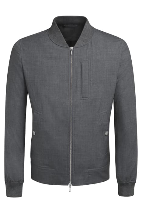 GREY BOMBER JACKET by Suitsupply