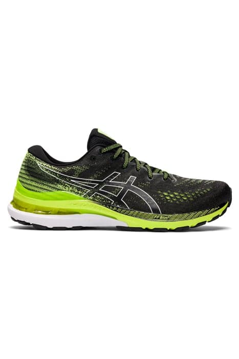 GEL-KAYANO 28 BLACK/HAZARD GREEN by ASICS