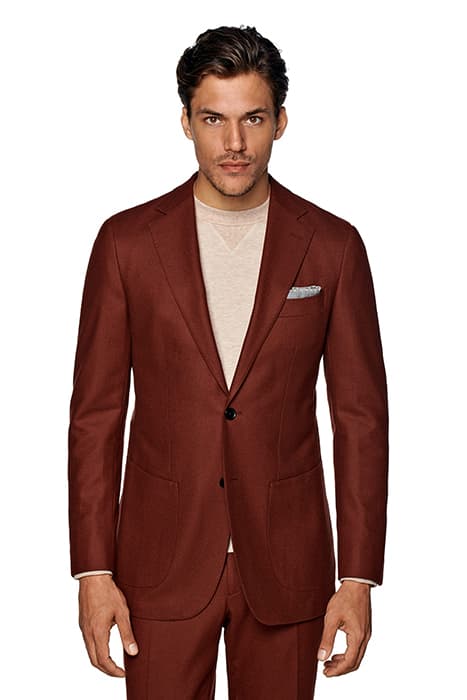 DARK RED HAVANA SUIT by Suitsupply