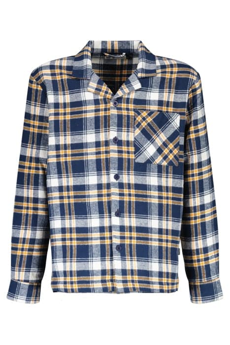 NATHAN SHIRT JR BLUE/YELLOW by America Today