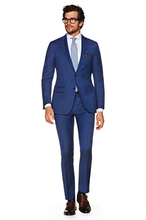 LIGHT BLUE CHECKED SIENNA SUIT by Suitsupply