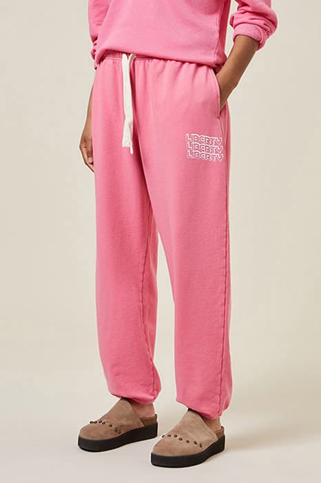 OVERSIZED JOGGER LIBERTY CANDY PINK by 10DAYS