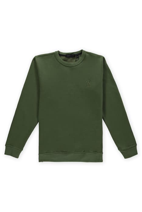 TON SUR TON LOGO CREWNECK GREEN by ASPACT