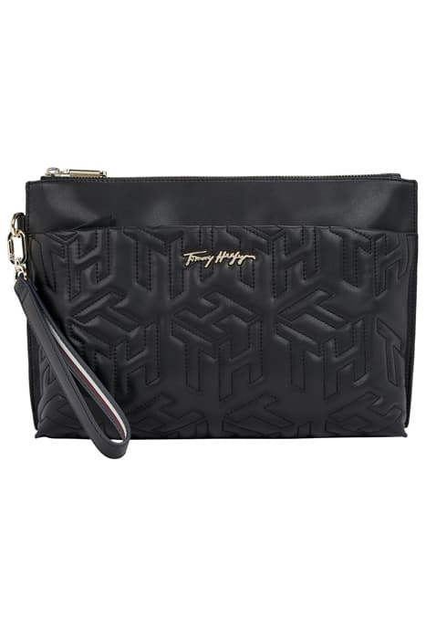 ICON CLUTCH, BDS BLACK by Tommy Hilfiger