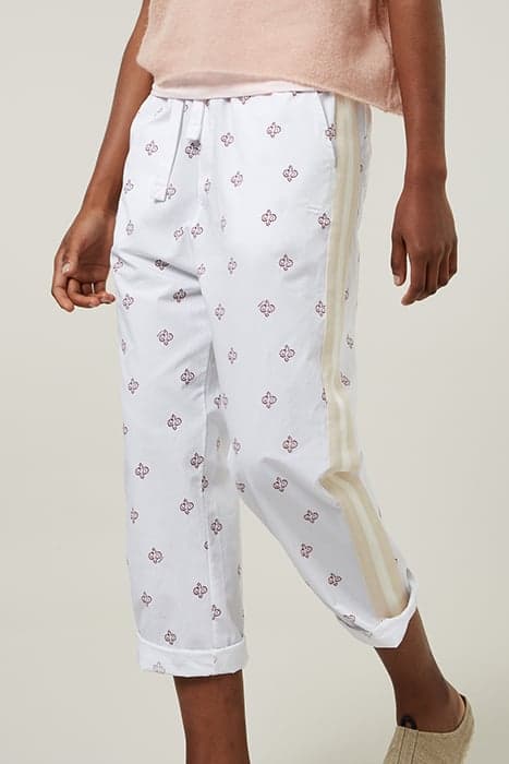 PANTS POPLIN ELEMENT WHITE by 10DAYS