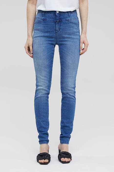 SKINNY PUSHER LONG JEANS MID BLUE by Closed