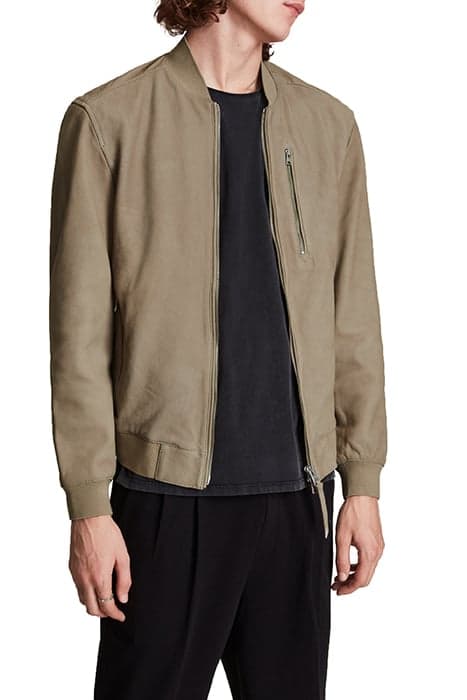 STONES BOMBER LIGHT TAUPE by AllSaints