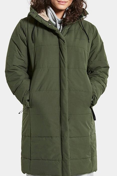 SANDRA WNS PARKA DEEP GREEN by Didriksons