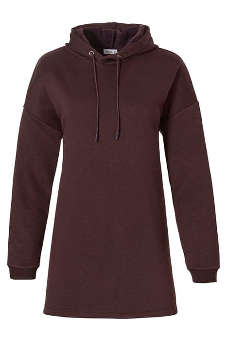 LW OVER HOODIE/SWEATER LENA RELAX LOUNG AUBERGINE by Livera