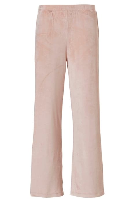 LW BO. TROUSERS NAN VELOUR AUTHENTIC PINK by Livera