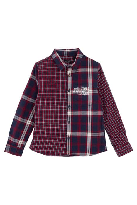 BOYS' RED CHECKED SHIRT RED by IKKS