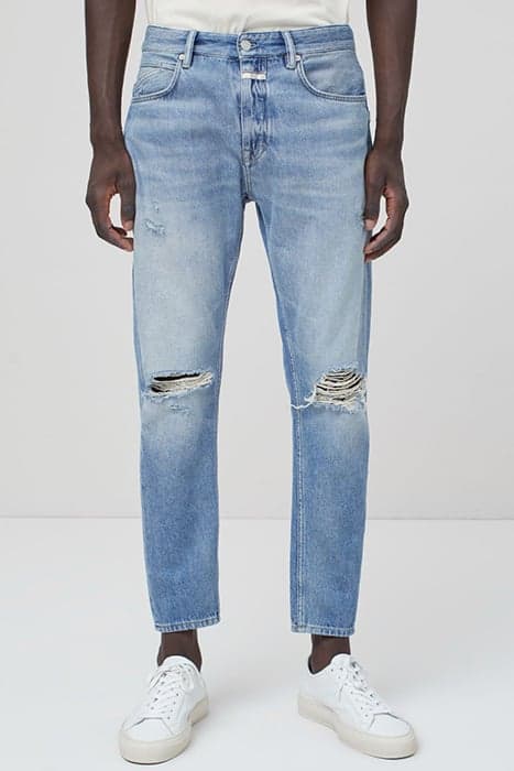 CLOSED MEN COOPER TAPERED JEANS LIGHT BLUE by Closed