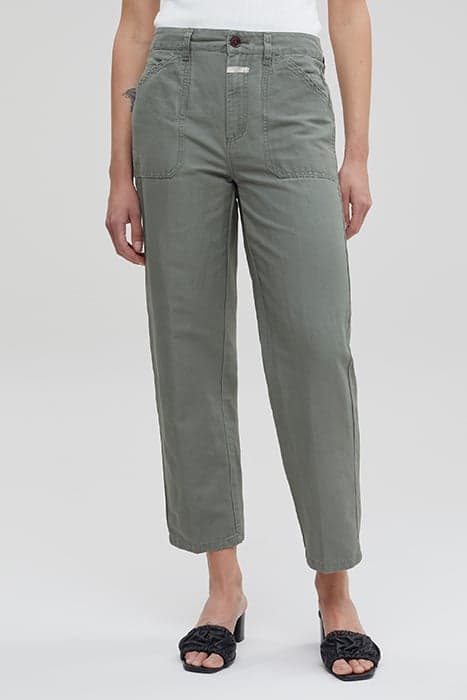 CLOSED WOMEN ABE PANTS DRIED BASIL by Closed