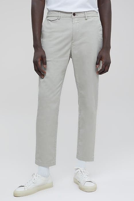 CLOSED MEN ATELIER TAPERED PANTS FLINT GREY by Closed