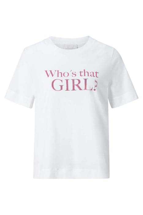 T-SHIRT WHO'S THAT GIRL? ORGANIC LOLLIPOP PINK by Rich & Royal