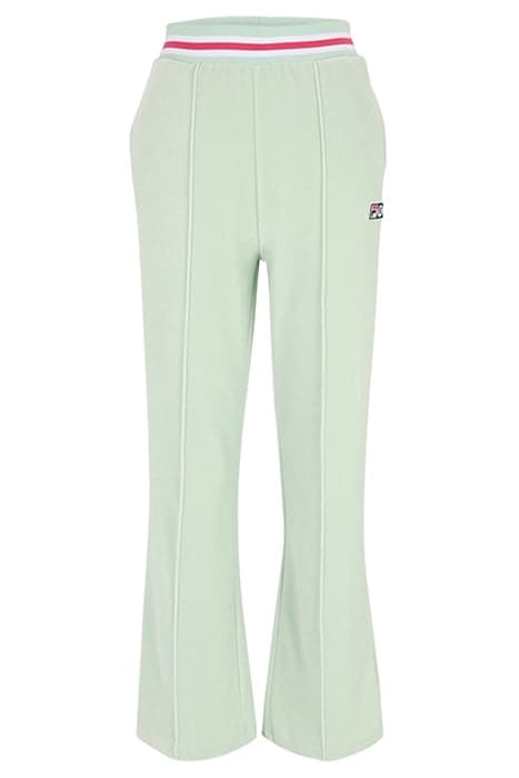 ZEHNA OVERLEGTH HIGH WAIST PANTS SILT GREEN by FILA