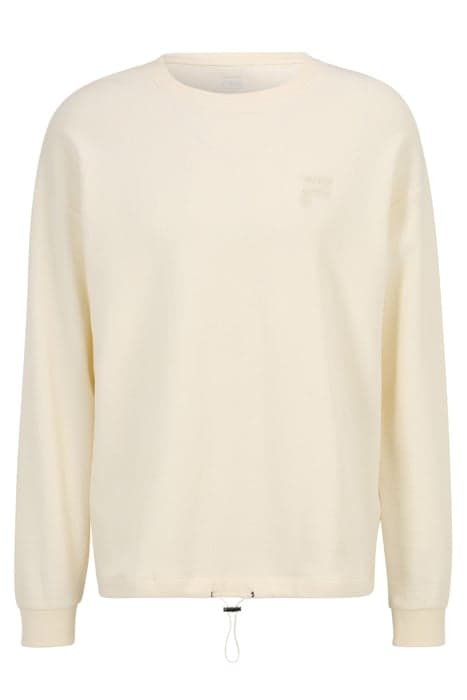 CAMPOBASSO OVERSIZED CREWNECK ANTIQUE WHITE by FILA