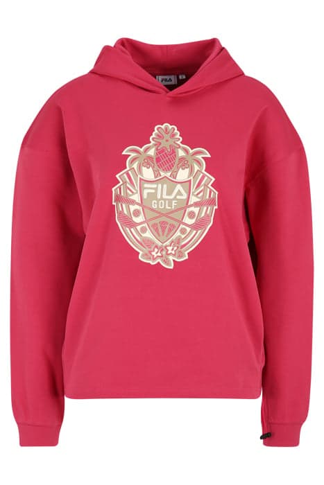 TRENT HOODY CARMINE by FILA