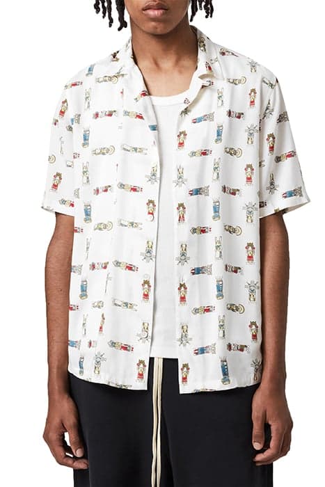 KACHINA SS SHIRT ECRU by AllSaints