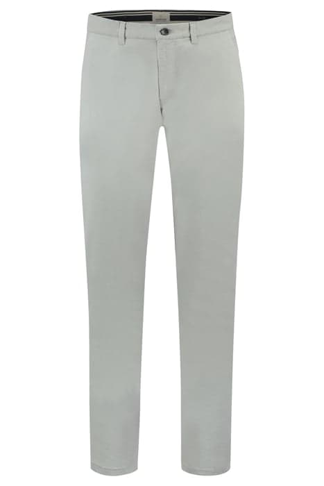 CHARLIE SLIMFIT CHINO STRETCH TWILL NEUTRAL GREY by Dstrezzed