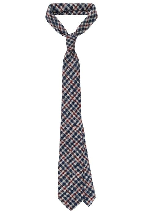 BLUE CHECK TIE by Suitsupply