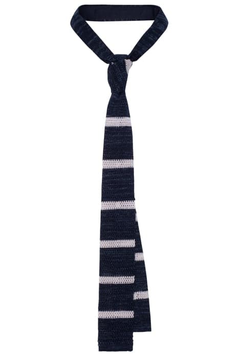 NAVY KNITTED TIE by Suitsupply