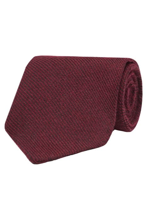 DARK RED TIE by Suitsupply