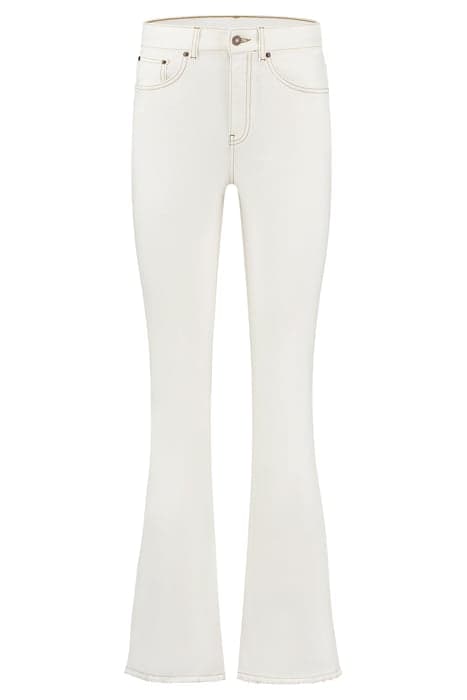 BELLA FLARE JEANS BLANC by Fifth House