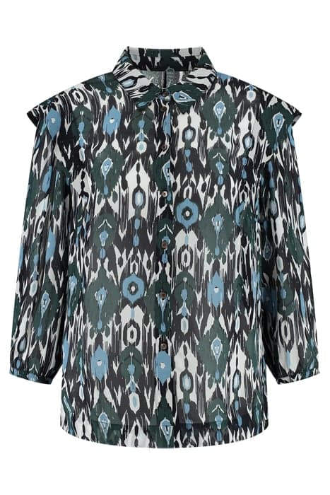 ROSIE BLOUSE FOLKLORE BLUE by Fifth House