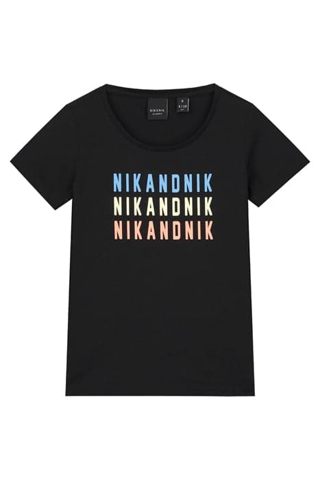 NIK&NIK TRIPLE T-SHIRT BLACK by NIK & NIK